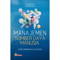 Image of Manajemen Sumber Daya Manusia : untuk Mahasiswa & Umum
