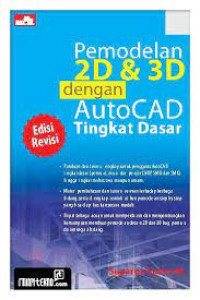 Image of Pemodelan 2D & 3D dengan AutoCAD : Tingkat Dasar
