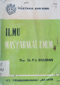 Image of Ilmu Masyarakat Umum