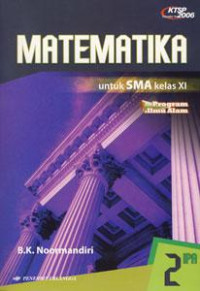 Image of Matermatika : untuk SMA kelas XI program ilmu alam ktsp 2006