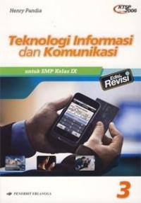 Image of Teknologi informasi dan komunikasi SMP kelas ix