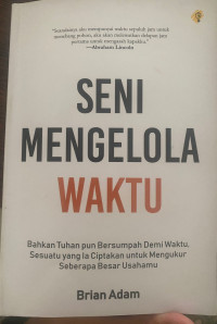 Image of Seni Mengelola Waktu