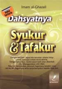 Image of Dahsyatnya Syukur & Tafakur