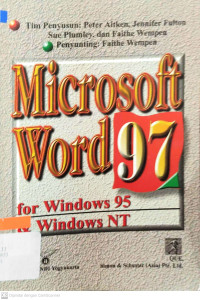 Image of Microsoft word 97 : for windows 95 & windows NT