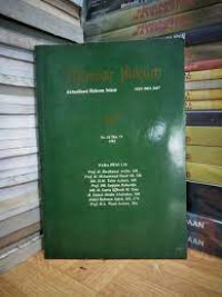 Image of JURNAL MIMBAR HUKUM AKTUALISASI HUKUM ISLAM No. 10 / 1993