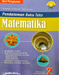 Image of Pendalaman buku teks matematika 2 SMA kelas XI peminatan MIPA kurikulum 2013