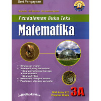 Image of Pendalaman buku teks matematika 3 SMA kelas XII program IPA KTSP 2016