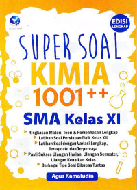 Image of Super Soal Kimia 1001++ : SMA kelas XI